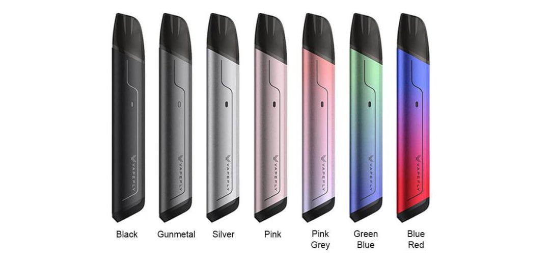 Vapefly Manners 2 Pod E-Zigaretten Set – 12W, 850mAh Akku, Pink, Mit 2 Pods
